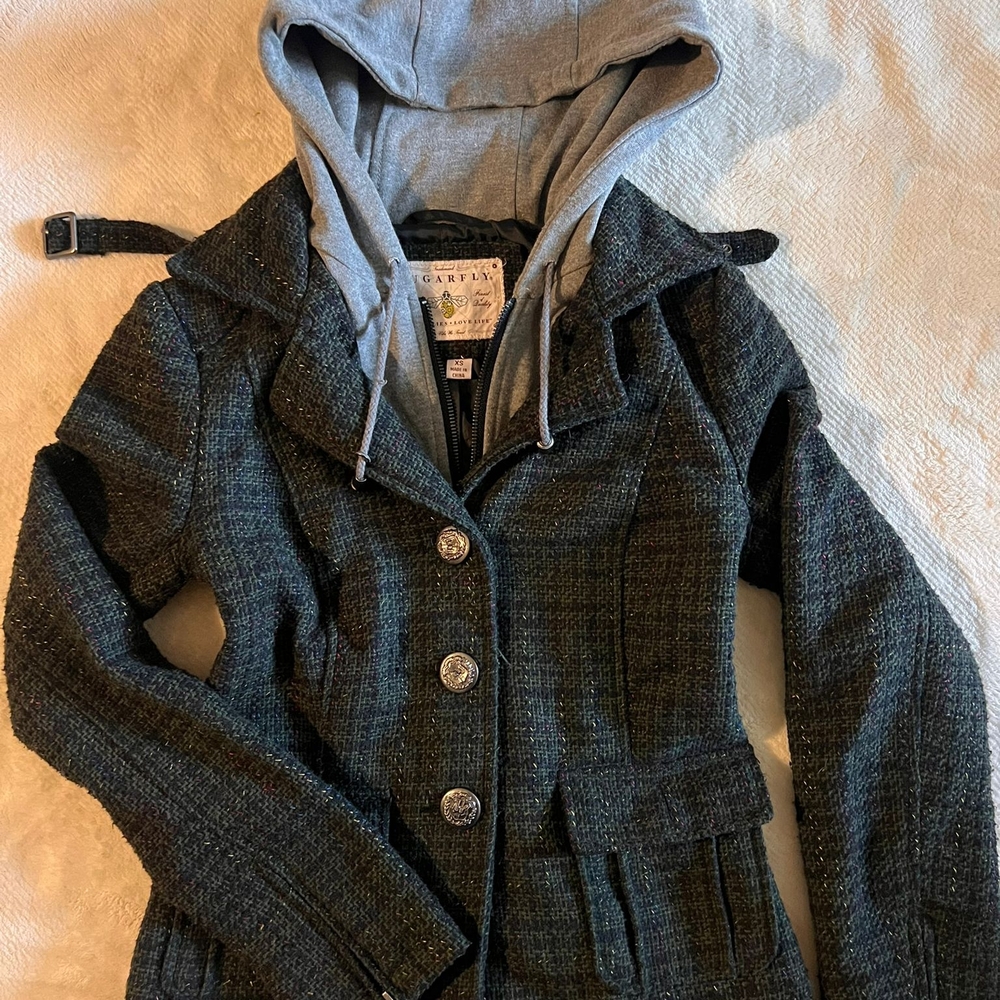 Kids Gray Jacket with Hood